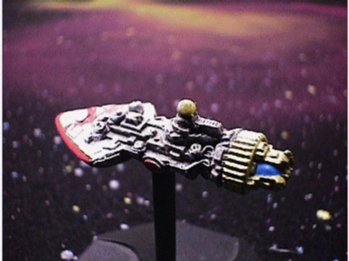 Another Jpeg picture of Games Workshop's Space Fleet Thunderbolt miniature.