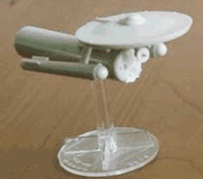 Another jpeg picture of Gamescience's Federation Tug miniature.