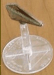 A jpeg picture of Gamescience's Tholian Patrol Cruiser miniature.