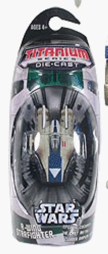 jpeg picture of Blue A-Wing in package.