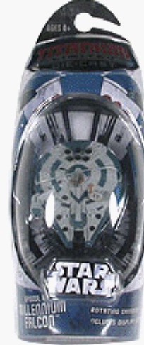 jpeg picture of Titanium Millennium Falcon in package.