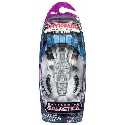 jpeg picture of Battlestar Galactica, new style in package.