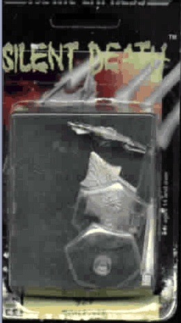 Jpeg picture of RAFM's Silent Death Squidge miniature in blister package.