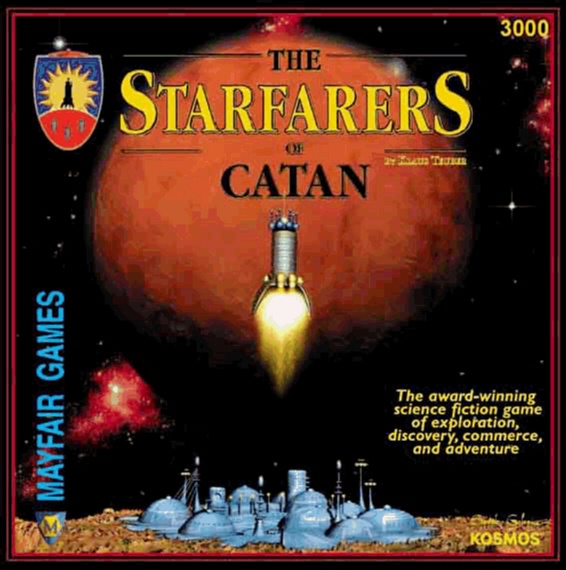 Jpeg picture of Starfarers of Catan box top.