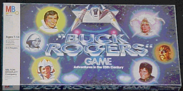 Jpeg picture of Buck Rogers Game by Milton Bradley game.