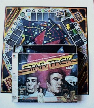 Jpeg picture of Milton Bradley's Star Trek Game game.