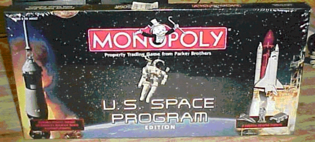 Jpeg picture of Monopoly: U.S. Space Program Edition by Milton Bradley.