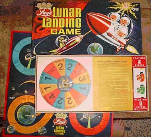 Jpeg picture of Lunar Landing Game by Lay's.