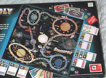 Jpeg picture of Spaceopoly back by ?.