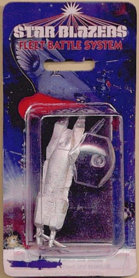 Jpeg picture of Magna Flame Ship Medaruusa miniature in blister package.