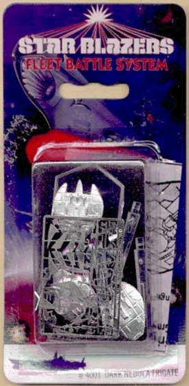 Jpeg of Frigate miniature in blister package.