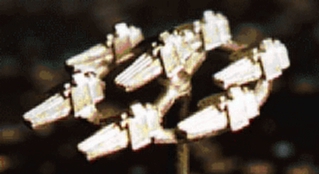 Jpeg picture of Pendraken's Earth Fighter miniature.