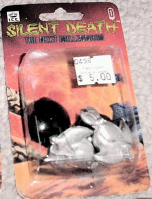 Jpeg picture of RAFM Silent Death ASP Binary miniature in blister package.