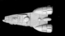 Jpeg picture of RAFM Silent Death Prowler Fighter miniature.