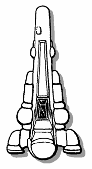 Gif drawing of RAFM's Stinger miniature.
