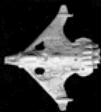 Jpeg picture of RAFM Silent Death Teal Hawk miniature.