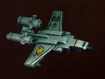 Jpeg picture of Stellardyne's Warthog Gunship miniature.
