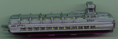 Another jpeg picture of Stellardyne's Ark Royal miniature.