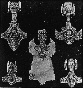 Jpeg picture Starfleet Wars Carnivoran Carnivoran Fleet miniatures.