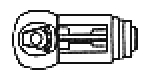 Jpeg picture of Task Force Games Starfire Freighter miniature.
