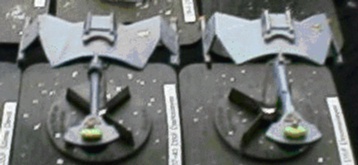 Jpeg picture of Task Force Games' 2200 Klingon D5 miniature.
