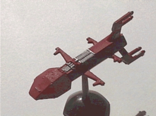 Jpeg picture of Task Force Games' 2200 Kzinti Space Control Ship miniature.