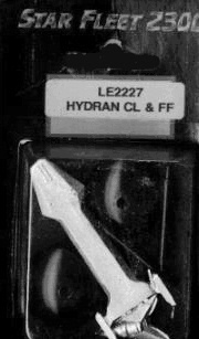 Another jpeg picture of Task Force Games' 2200 Hydran CL & FF miniatures.