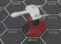 Jpeg picture of Task Force Games' Elite Romulan Skyhawk miniature.