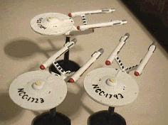 Another jpeg picture of Task Force Games' 2300 Federation CA miniature.