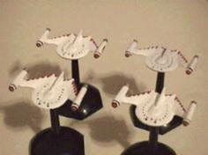 Jpeg picture of Task Force Games' 2300 Romulan Warbird miniature.