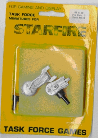 Another jpeg picture of Task Force Games Starfire Battleship miniature.