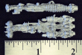 Jpeg picture of Valiant's Alien Antares Class Hyperspace Sub miniature.