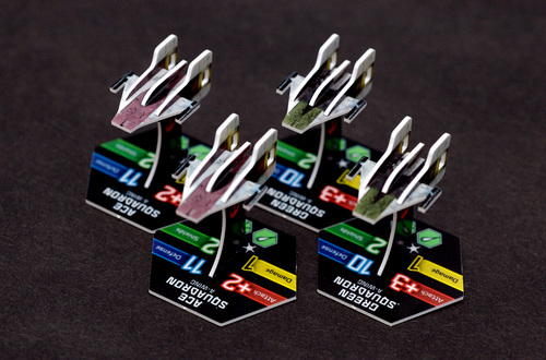 Jpeg picture of WizKids' Star Wars Green Squadron miniature.